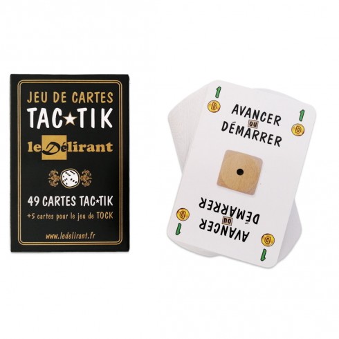 Jeu de cartes TAC TIK et jeu de TOCK - 54 cartes.