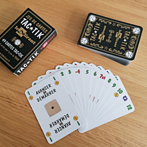 Jeu de cartes TAC TIK et jeu de TOCK - 54 cartes.