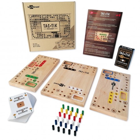 Jeu de TAC TIK POCKET - 2 à 6 joueurs