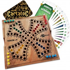 Jeu de Tock à 4 joueurs, version pocket, jeu de voyage