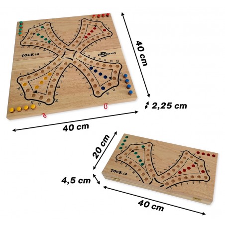 Jeu de Tock 4 joueurs taille XL + CartatoC ledelirant
