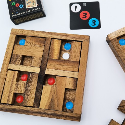 Concentrese Match - A vos pièces, Prêts, Placez ! le nouveau jeu en bois LEDELIRANT