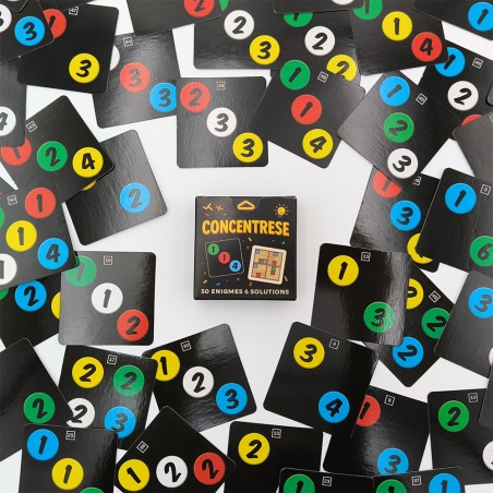 Concentrese Match - A vos pièces, Prêts, Placez ! le nouveau jeu en bois LEDELIRANT