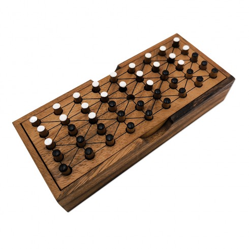 FANORONA jeu Dames malgaches en bois massif