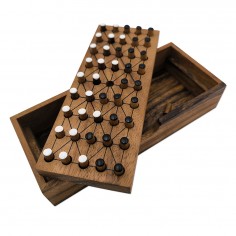 FANORONA jeu Dames malgaches en bois massif 2