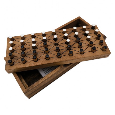 FANORONA jeu Dames malgaches en bois massif