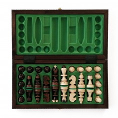 Échiquier Pliable 31×31 cm en Bois de charme - LEDELIRANT 2