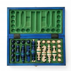 Échiquier Pliable 31×31 cm en Bois de charme - LEDELIRANT 2