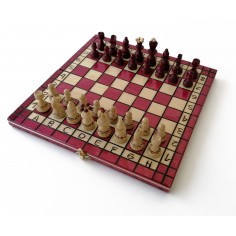 Échiquier Pliable 31×31 cm en Bois de charme - LEDELIRANT