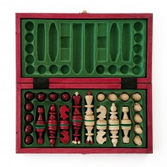Échiquier Pliable 31×31 cm en Bois de charme - LEDELIRANT 2