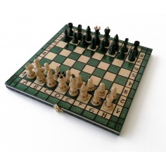 Échiquier Pliable 31×31 cm en Bois de charme - LEDELIRANT