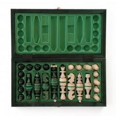 Échiquier Pliable 31×31 cm en Bois de charme - LEDELIRANT 2