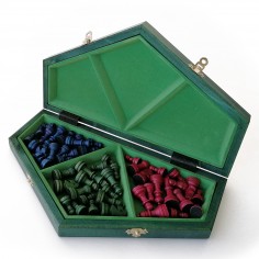 Échecs à 3 Yalta - 41x35 cm 2