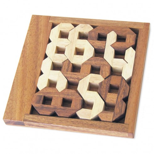 Casse-tête en bois T puzzle 100 jeux éducatifs en 1