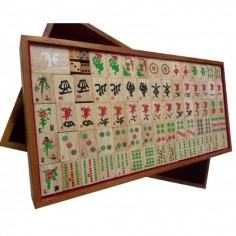 Mahjong / Mah-Jong en Bois 2