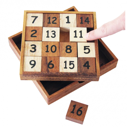 Glisser 15 un jeu de taquin éducatif apprendre les chiffres et nombres