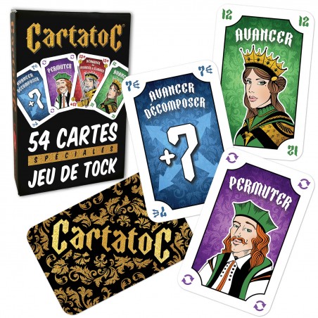 TOC Jeu de cartes pour le TOCK spéciales cartatoc