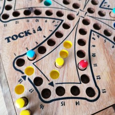 Jeu de Tock à 4 joueurs, version pocket, jeu de voyage 2